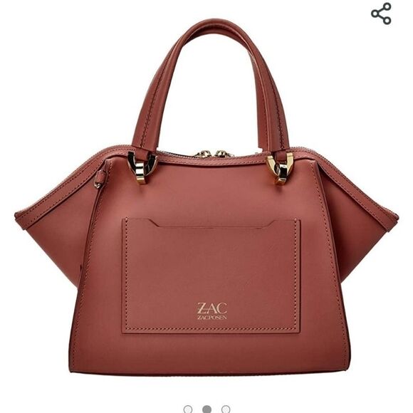 šļøZacāPosenĀ Eartha Small Double Handle Mahogany - Picture 1 of 11